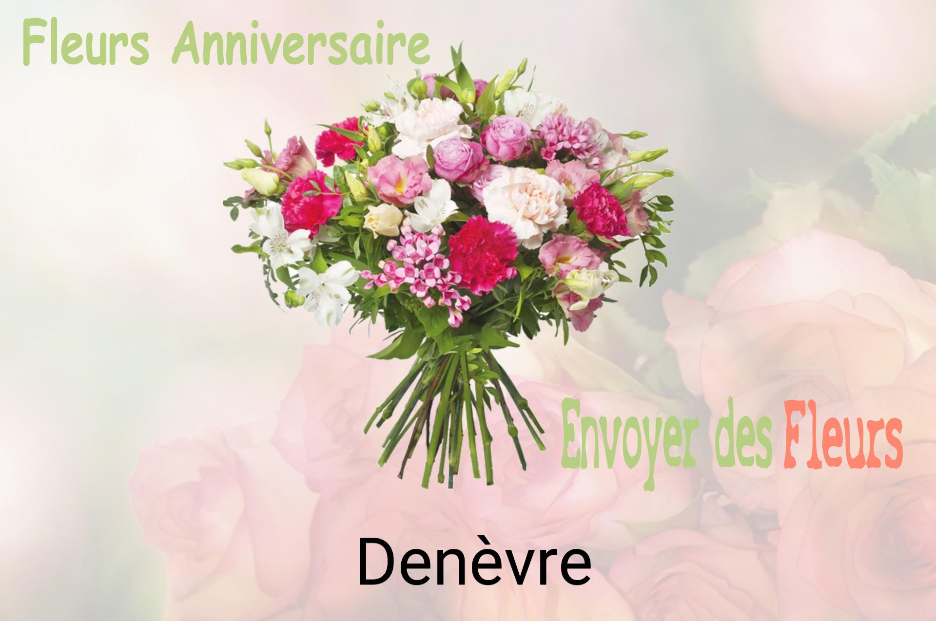 Bouquet de fleurs d’anniversaire livré à Denèvre